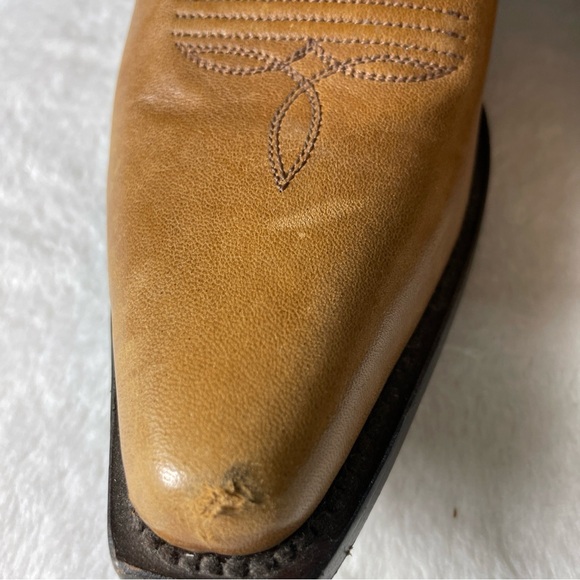 J.B.Dillon JBW2350 Western Cowboy Brown Boots Women's size 7.5B Country Girl - Picture 8 of 14